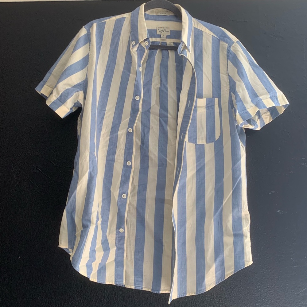 J Crew striped shirt